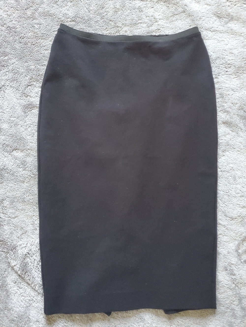 Boden Classic Black Professional Pencil Skirt with Elastic Waist Size 2
